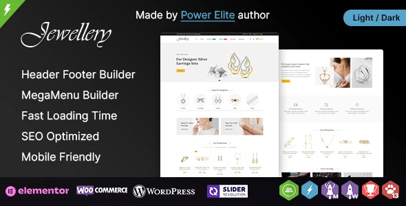 Jewellery WP – Elementor WooCommerce Responsive Theme